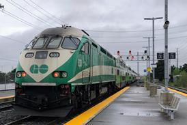 ca-GO Transit set leaving Malton ON May 2025-NJAK