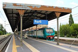 Regional-train-at-Forli