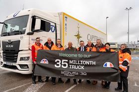 35 millionth truck (Photo Getlink)