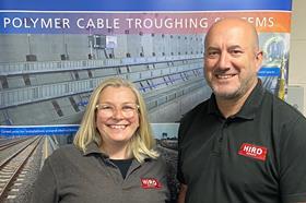 Lucy Prior and Gary Elliott