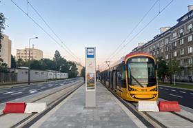Warszawa tram extension to Sielce image Tramwaje Warszawskie