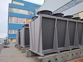 Wärmepumpe Bussnang, Rückkühler