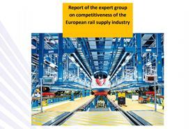 Report of the expert group on competitiveness of the European rail supply industry 