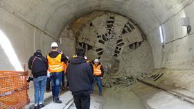 Napoli metro Line 1 Poggioreale – Capodichino tunnelling complete photo Napoli municipality