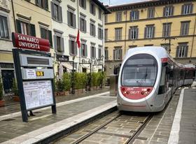 Firenze tram T2 extension to San Marco (photo city of Firenze)