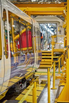 TfL Image - Construction of the new Elizabeth line trains (2)