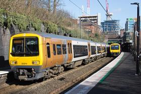 West Midlands Trains EMUs at Five Ways