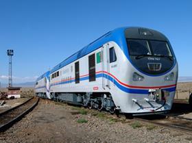 Turkmenistan Railways locomotive.