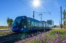 Montpellier tram Line 1 extension to Sud de France (image Montpellier city hall)