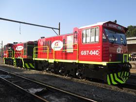 Grindrod GS7 shunting locomotives.