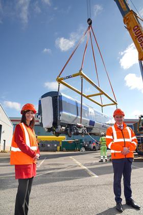 Translink NI Railways CAF DMU cars delivered March 2021 (3)