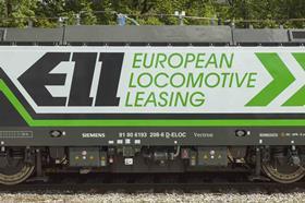 ELL logo on Siemens Vectron