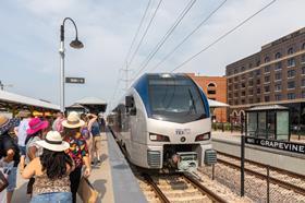 TEXRail in Grapevine