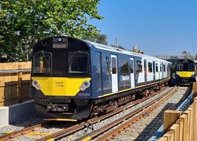 two island line trains