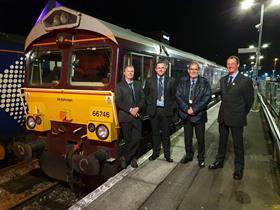 Class 66 at Oban