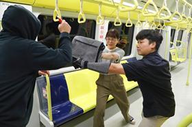 Peace Shield Kits anti stab equipment (image New Taipei Metro)