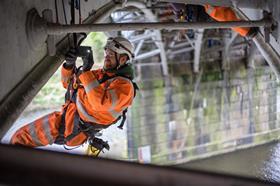 Eastern, River Calder Bridge Inspection