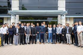 HS2 placement students (Photo HS2 Ltd)