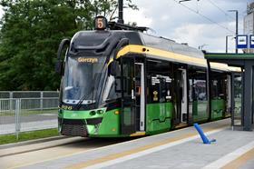 pl Poznan tram extension to Unii-Lubelskiej