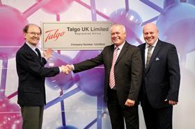 Talgo UK office plaque