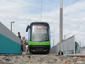 Szczecin tramway extension.