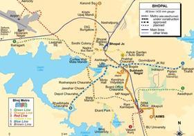 Bhopal map