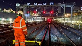 gb Euston track work Network Rail
