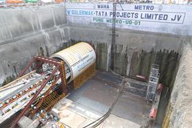 in-Pune metro start of tunnelling