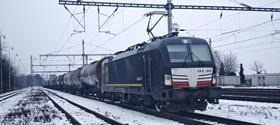 CEREx train at Kostenice station (CZ)
