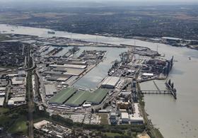 Tilbury Docks aerial - smaller