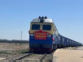 China-Europe freight train (Photo Cangzhou Municipal Government)