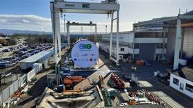 Marguerite de Catellan tunnel boring machine Line C