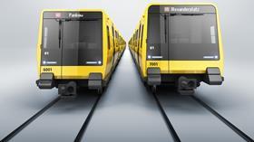 de Berlin Stadler U-Bahn trains impression