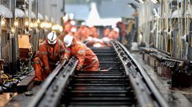 Network Rail track workers (Photo Network Rail)