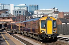 West Midlands Trains Class 172 DMU at Birmingham Moor Street