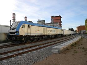 Portren train to Montevideo docks (Photo Marcelo Benoit)