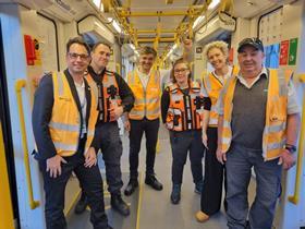 Yarra Journey Makers and Yarra Trams staff (image Yarra Trams)