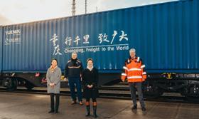 Chongqing to Bremen container train