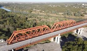 CPKC Patrick J Ottensmeyer International Railway Bridge.