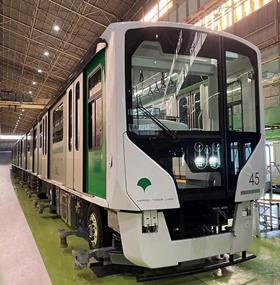 Nippori-Toneri Liner trainset (Photo MHI)