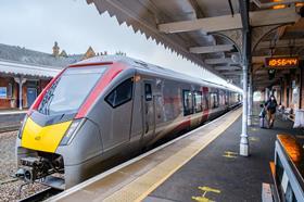 Greater Anglia train at Ipswich station (Credit- Greater Anglia)
