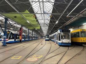 Amsterdam Lekstraat tram depot (image Schakel & Schrale)