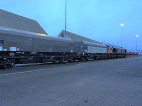 GBRf Portbury train 