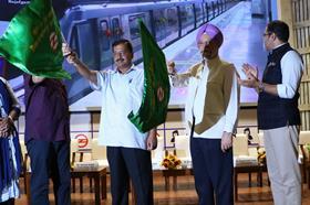 Delhi Metro Line 9 opening