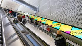 TfL Image - Escalator advert