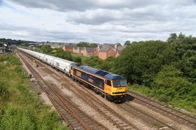 GB Railfreight class 60 Lynemouth-Tyne Dock (Photo: GBRf/Ken Short).