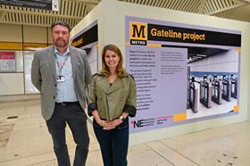 RegentsCentre-GatelineProject-Mayor Kim McGuinness and Nexus Major Projects Director Paul Welford 31.07.25-09