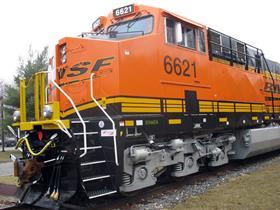 GE Transportation ES44C4 locomotive for BNSF.