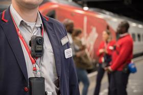 Virgin Trains body-worn camera. 