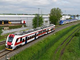 ZSSK EMU at the Velim test centre (Photo: Vladimír Fišar).